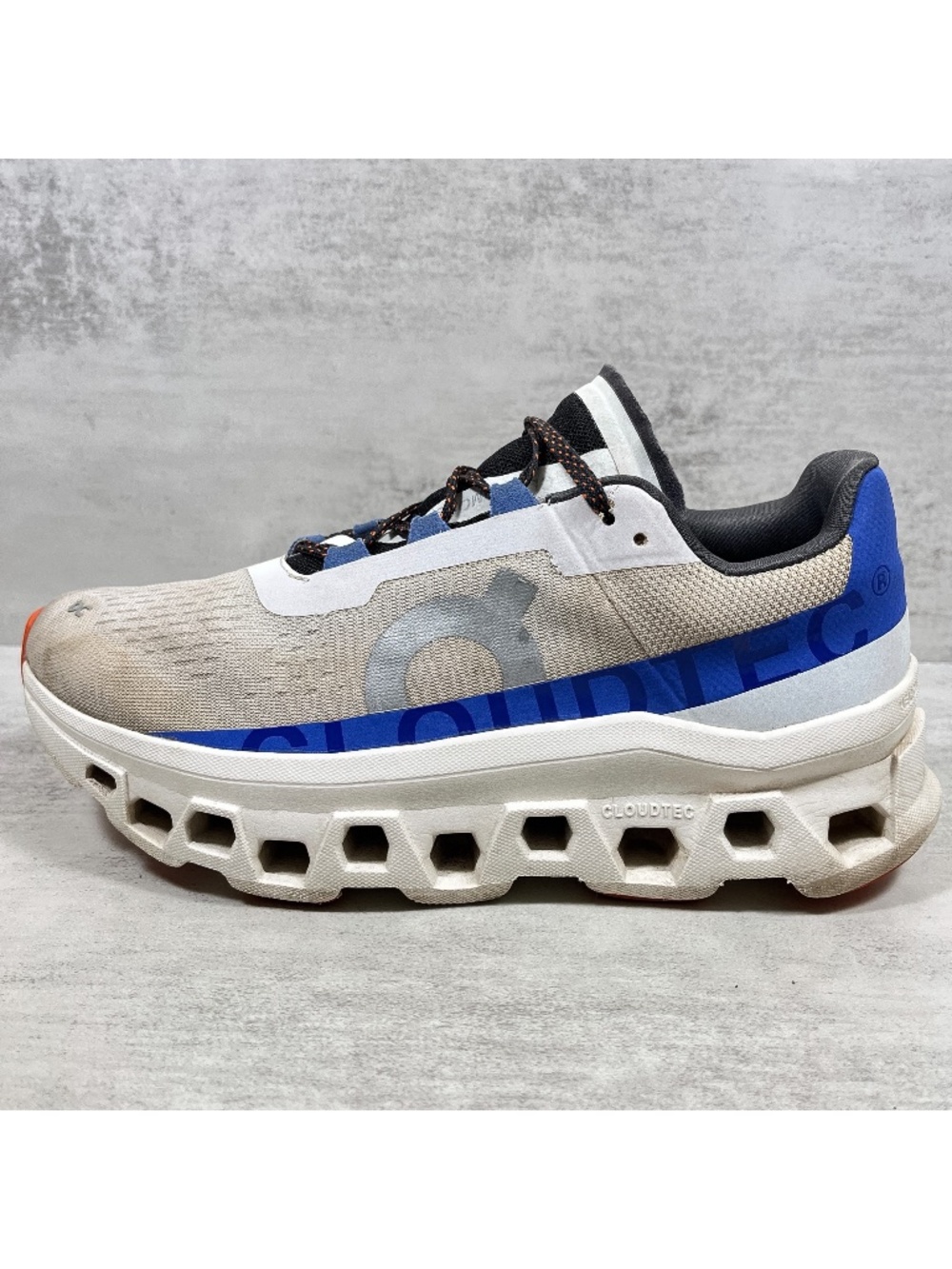 On Cloudmonster Running Shoes - Men's Size 8 - White